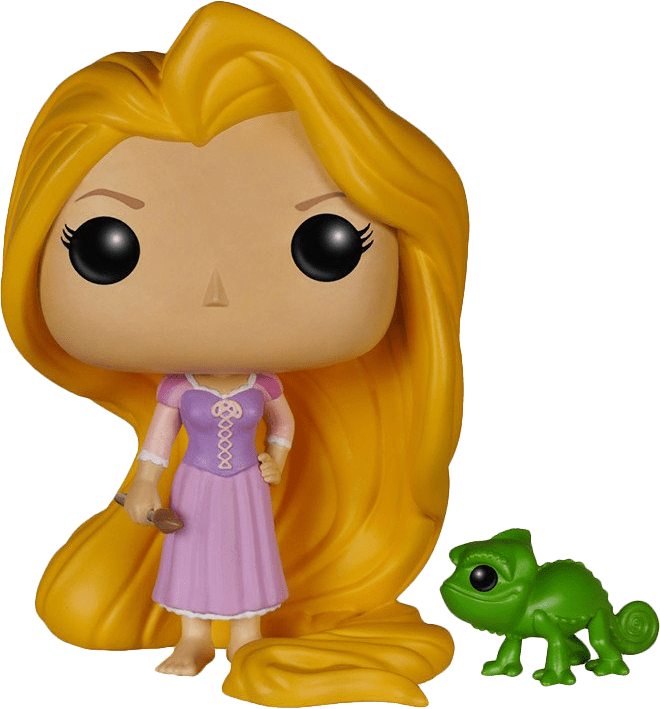 Funko Pop! Disney: Tangled - Rapunzel & Pascal Vinyl Figure (New) - Funko 300G