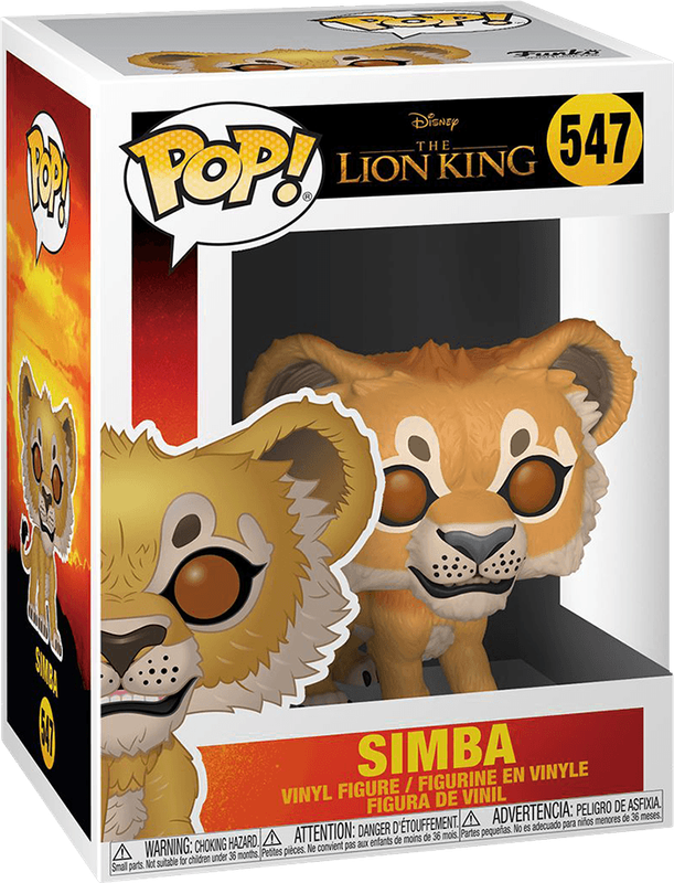 Funko Pop! Disney 547: The Lion King - Simba Vinyl Figure (Live Action)(New) - Funko 440G