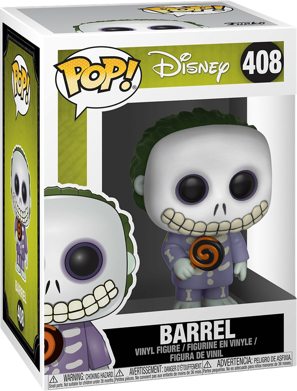 Funko Pop! Disney: The Nightmare Before Christmas - Barrel Vinyl Figure (New) - Funko 300G