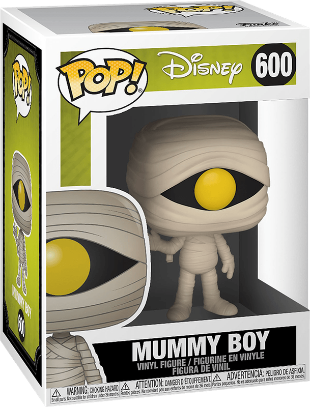 Funko Pop! Disney 600: The Nightmare Before Christmas - Mummy Boy Vinyl Figure (New) - Funko 440G
