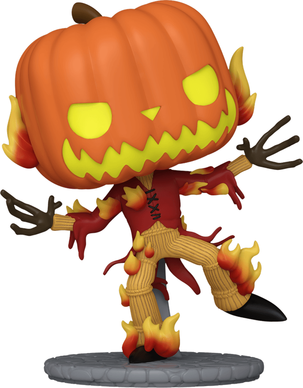 Funko Pop! Disney 1357: The Nightmare Before Christmas - Pumpkin King Vinyl Figure (Glow in the