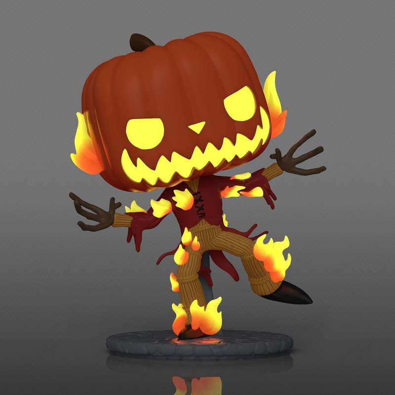 Funko Pop! Disney 1357: The Nightmare Before Christmas - Pumpkin King Vinyl Figure (Glow in the