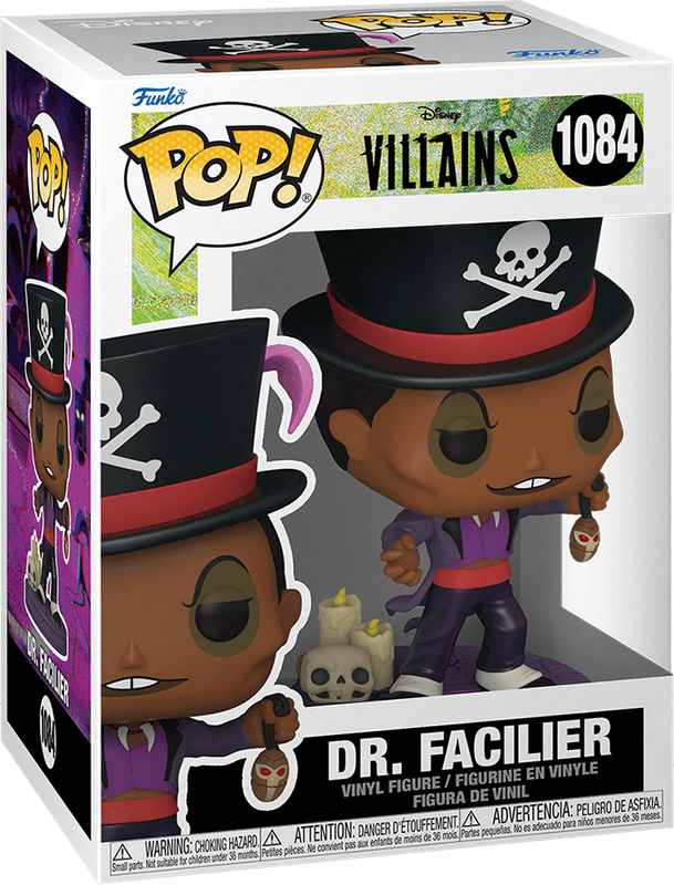 Funko Pop! Disney 1084: Villains - Dr. Facilier Vinyl Figure (New) - Funko 440G