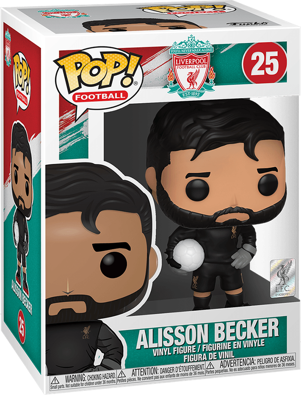 Funko Pop! Football 25: Liverpool F.C. - Alisson Becker Vinyl Figure (New) - Funko 440G