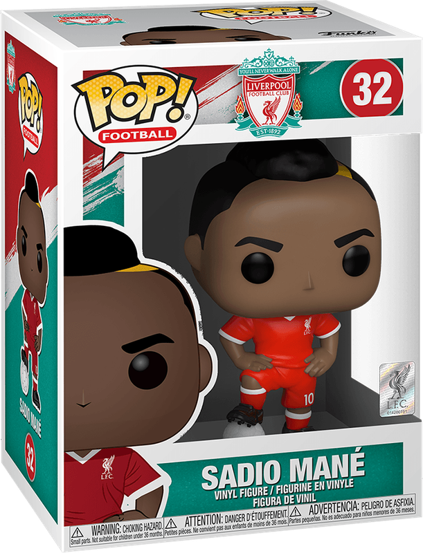 Funko Pop! Football 32: Liverpool F.C. - Sadio Mane Vinyl Figure (New) - Funko 440G