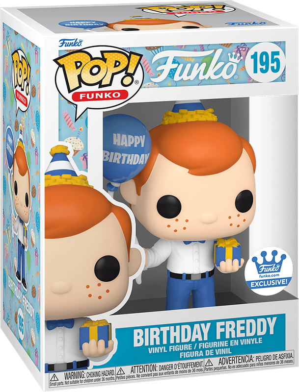 Funko Pop! Freddy Funko 195: Birthday Freddy Vinyl Figure (New) - Funko 440G