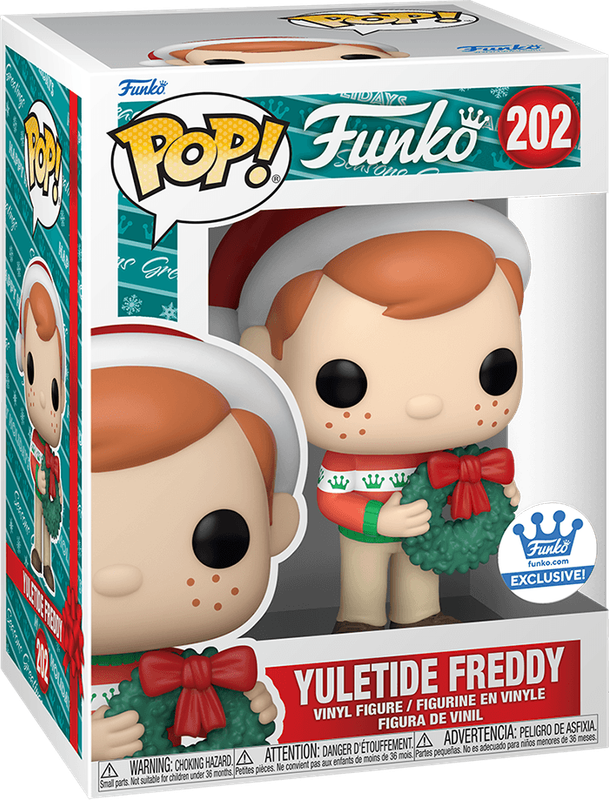 Funko Pop! Freddy Funko 202: Yuletide Freddy Vinyl Figure (New) - Funko 440G