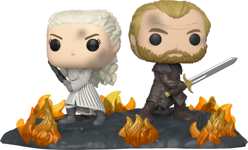 Funko Pop! Game of Thrones Movie Moments 86: Daenerys & Jorah at the Battle of Winterfell Vinyl