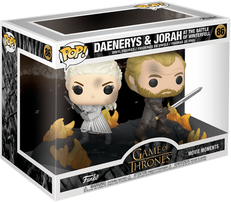 Funko Pop! Game of Thrones Movie Moments 86: Daenerys & Jorah at the Battle of Winterfell Vinyl