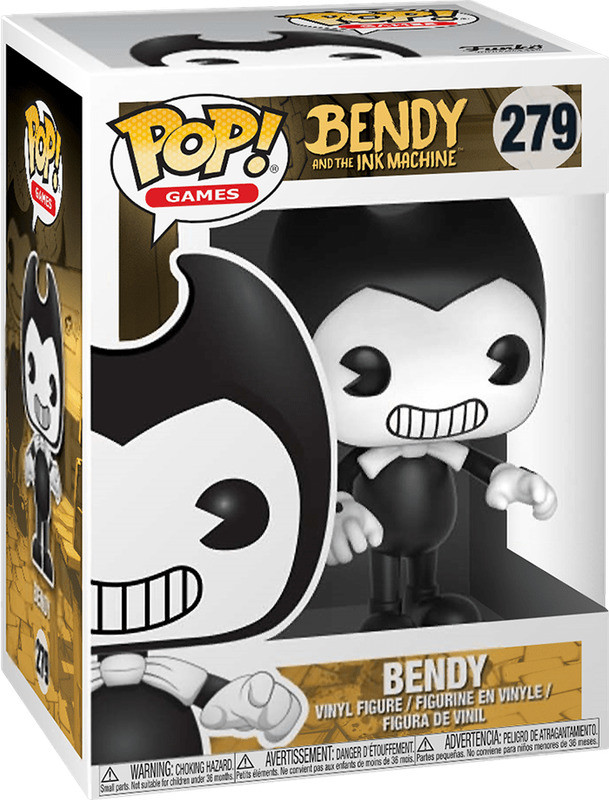 Funko Pop! Games 279: Bendy and the Ink Machine - Bendy Vinyl Figure (New) - Funko 300G
