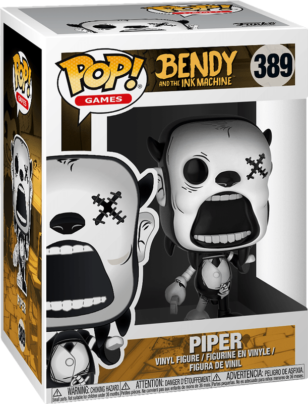 Funko Pop! Games 389: Bendy and the Ink Machine - Piper Vinyl Figure (New) - Funko 440G