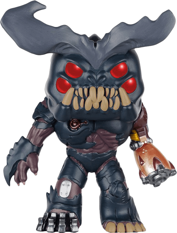 Funko Pop! Games 91: Doom - Cyberdemon Super Sized 6'' Vinyl Figure (New) - Funko 1000G
