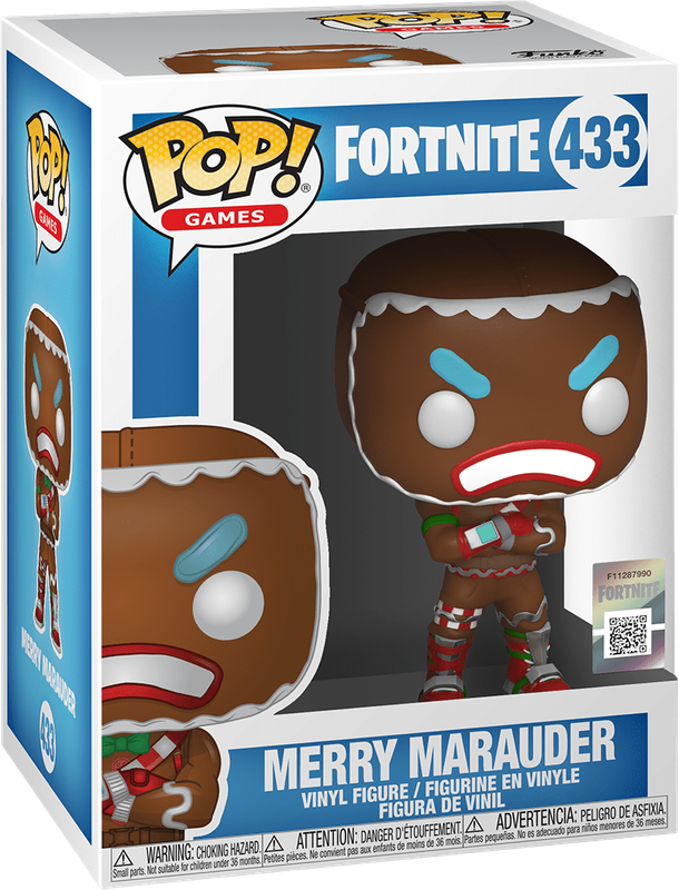 Funko Pop! Games 433: Fortnite - Merry Marauder Vinyl Figure (New) - Funko 440G