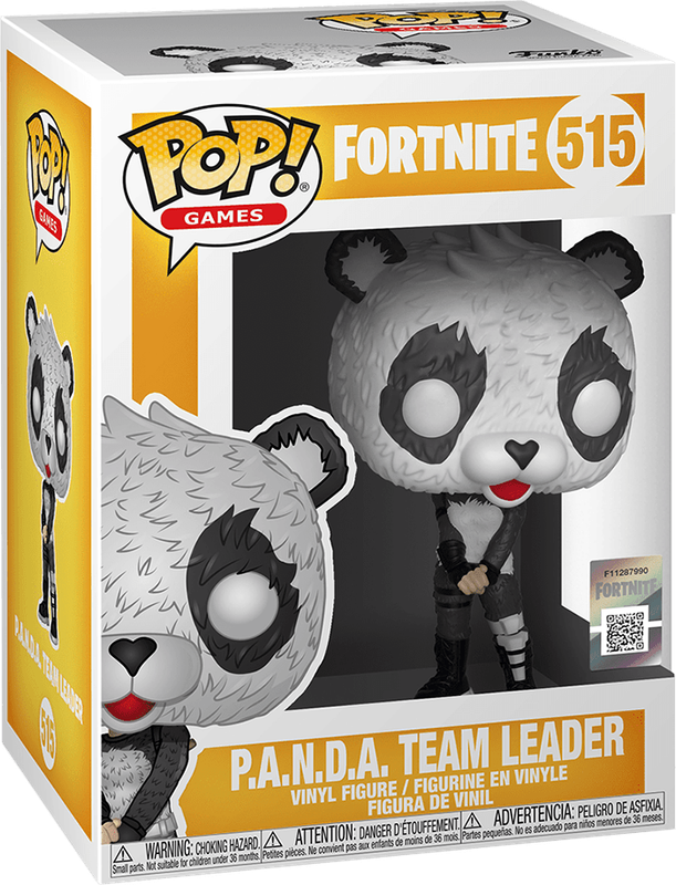 Funko Pop! Games 515: Fortnite - P.A.N.D.A. Team Leader Vinyl Figure (New) - Funko 440G