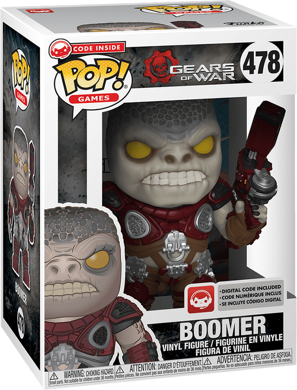 Funko Pop! Games 478: Gears of War - Boomer Vinyl Figure *See Note* (New) - Funko 440G
