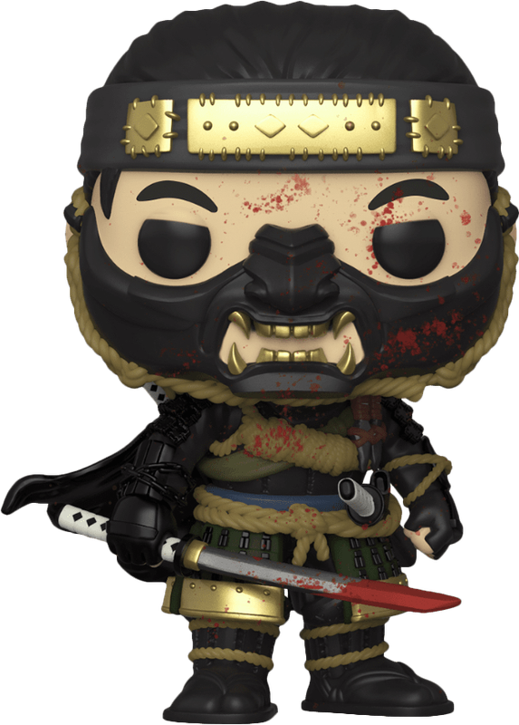 Funko Pop! Games 621: Ghost of Tsushima - Jin Sakai Vinyl Figure (Bloody)(New) - Funko 440G