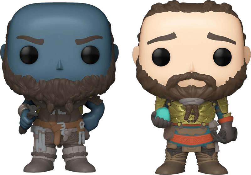 Funko Pop! Games 2 Pack: God of War - Brok & Sindri Vinyl Figure *See Note* (New) - Funko 1000G