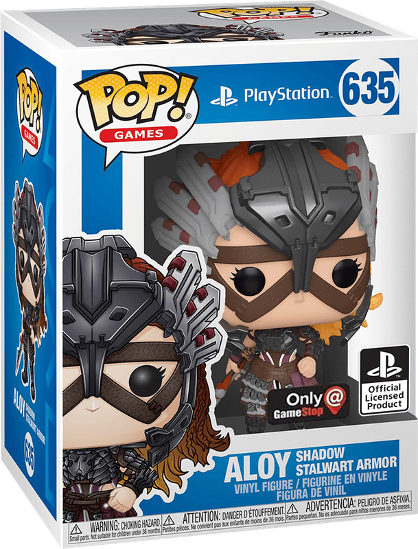 Funko Pop! Games 635: Horizon: Zero Dawn - Aloy Vinyl Figure (Shadow Stalwart Armor)(New) - Funko