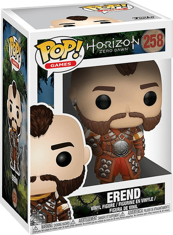 Funko Pop! Games 258: Horizon: Zero Dawn - Erend Vinyl Figure (New) - Funko 440G