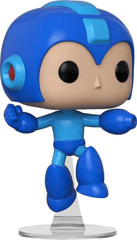 Funko Pop! Games 376: Mega Man - Mega Man Vinyl Figure (Jumping)(New) - Funko 440G