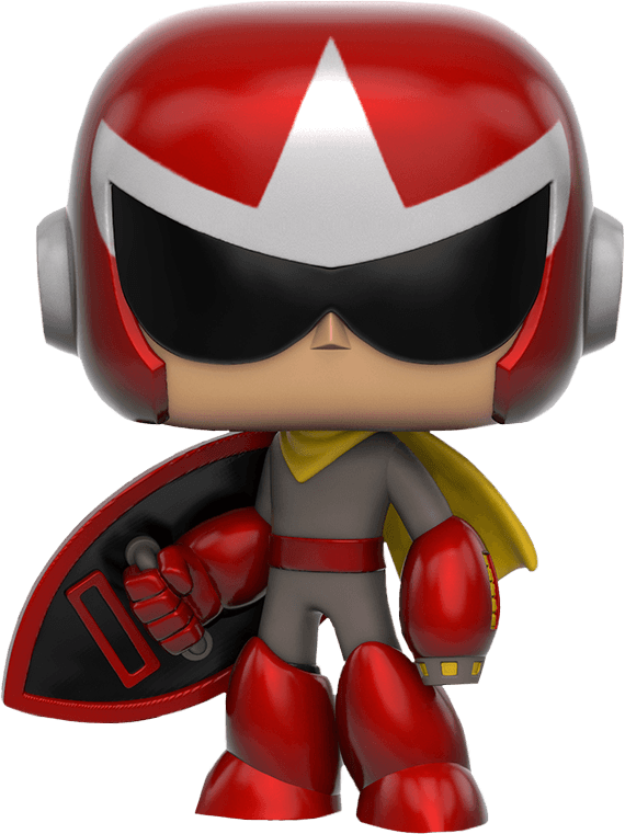 Funko Pop! Games 104: Mega Man - Proto Man Vinyl Figure (New) - Funko 440G