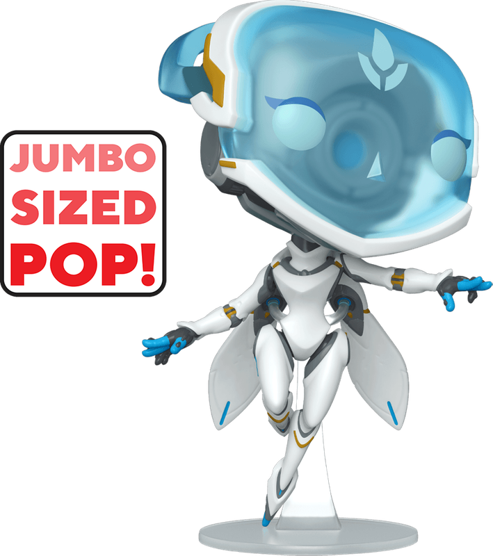 Funko Pop! Games 906: Overwatch 2 - Echo Super Sized 10'' Vinyl Figure (Glow in the Dark)(New) -