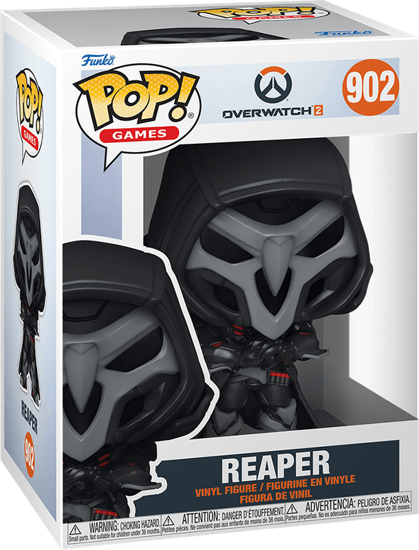 Funko Pop! Games 902: Overwatch 2 - Reaper Vinyl Figure (New) - Funko 440G