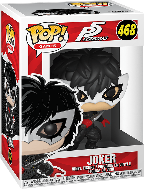 Funko Pop! Games 468: Persona 5 - Joker Vinyl Figure (New) - Funko 440G