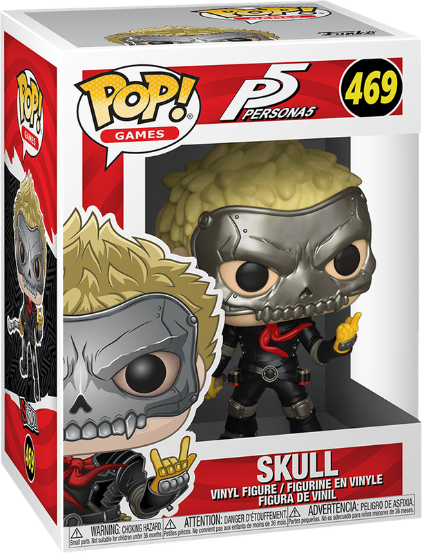 Funko Pop! Games 469: Persona 5 - Skull Vinyl Figure (New) - Funko 440G
