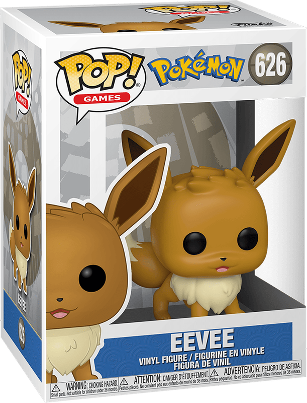 Funko Pop! Games 626: Pokemon - Eevee Vinyl Figure *See Note* (Standing)(New) - Funko 440G