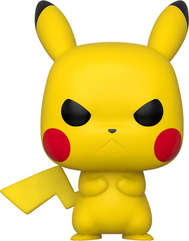 Funko Pop! Games 598: Pokemon - Pikachu Vinyl Figure *See Note* (Grumpy)(New) - Funko 440G
