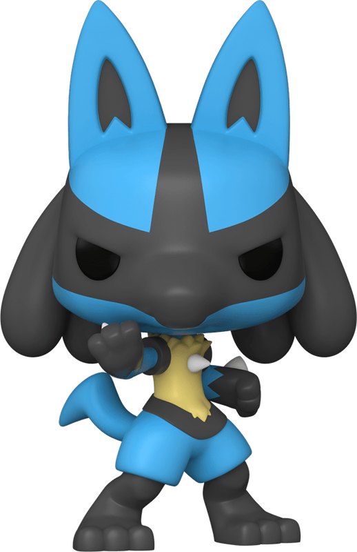 Funko Pop! Games 856: Pokemon - Lucario Vinyl Figure (EMEA)(New) - Funko 440G