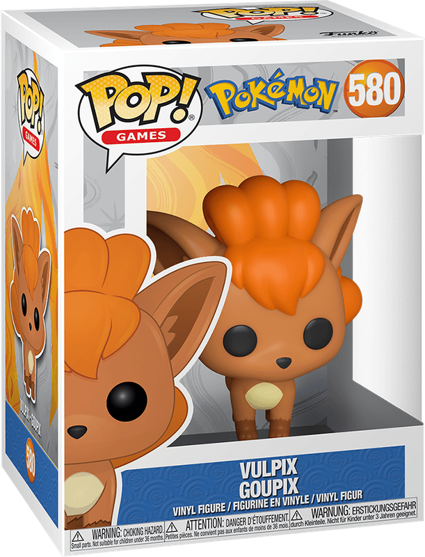 Funko Pop! Games 580: Pokemon - Vulpix Vinyl Figure (EMEA)(New) - Funko 440G