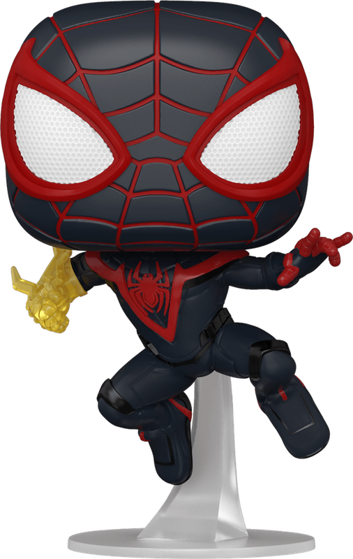 Funko Pop! Games 765: Spider-Man - Miles Morales Vinyl Bobble-Head (Classic Suit)(New) - Funko 440G