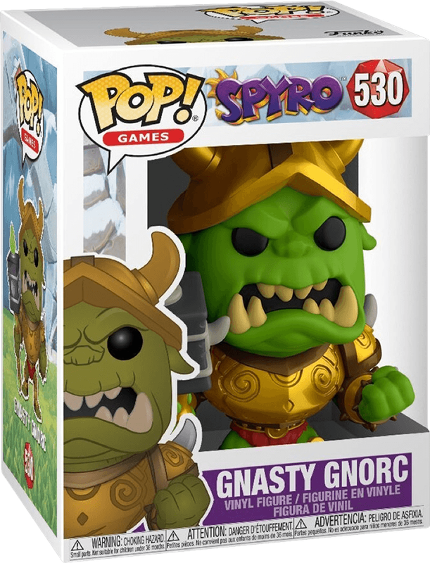 Funko Pop! Games 530: Spyro the Dragon - Gnasty Gnorc Vinyl Figure *See Note* (New) - Funko 440G