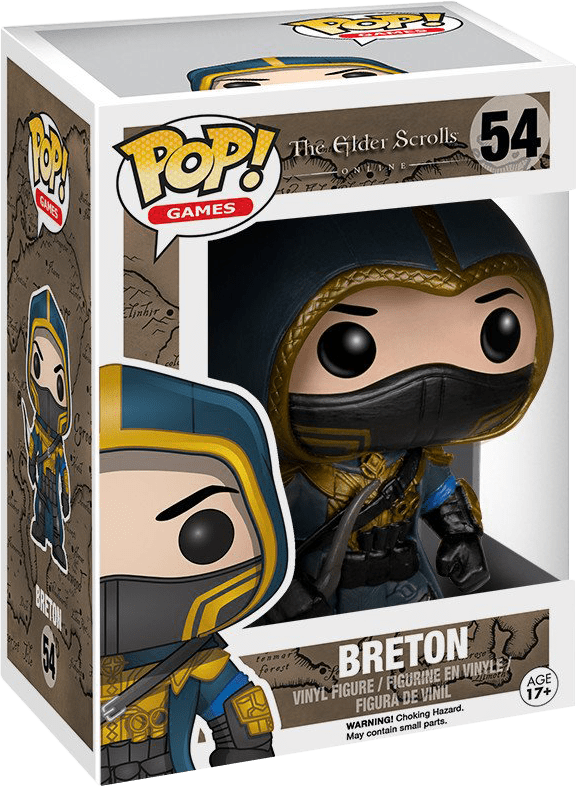 Funko Pop! Games 54: The Elder Scrolls Online - Breton Vinyl Figure *See Note* (New) - Funko 440G