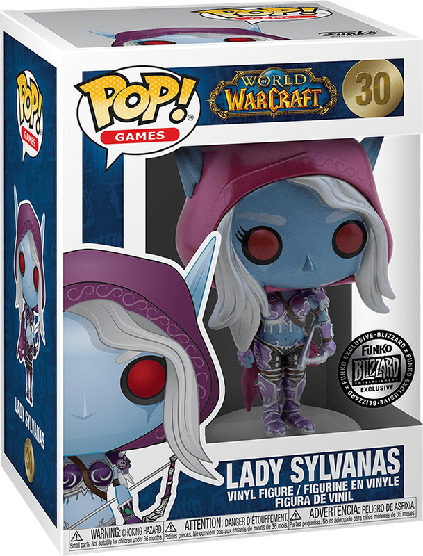 Funko Pop! Games 30: World of Warcraft - Lady Sylvanas Vinyl Figure (Metallic)(New) - Funko 440G