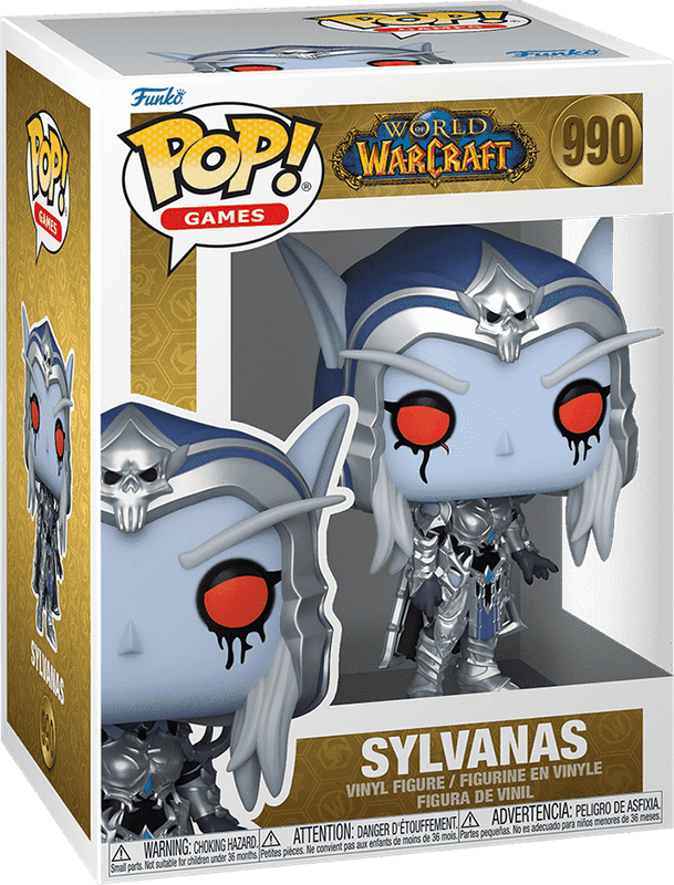 Funko Pop! Games 990: World of Warcraft - Sylvanas in Armor Vinyl Figure (New) - Funko 440G