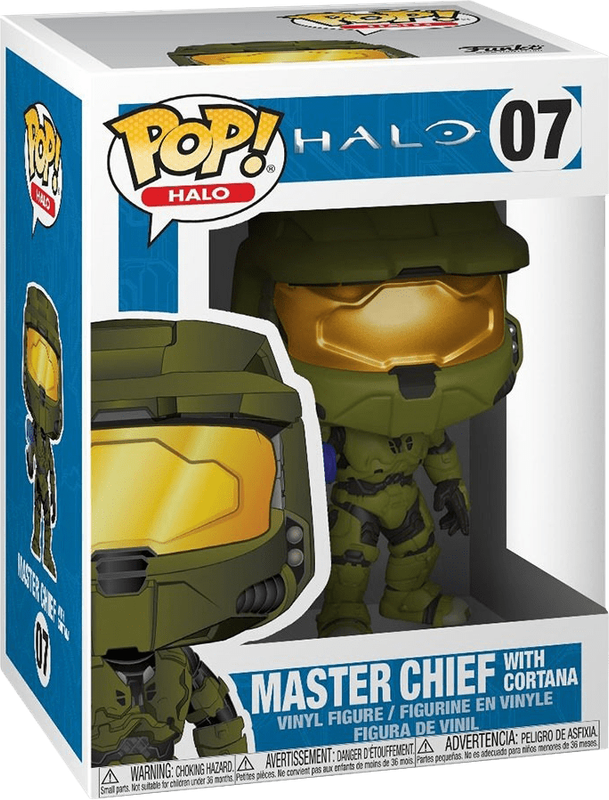 Funko Pop! Halo 07: Master Chief with Cortana Vinyl Figure (New) - Funko 440G