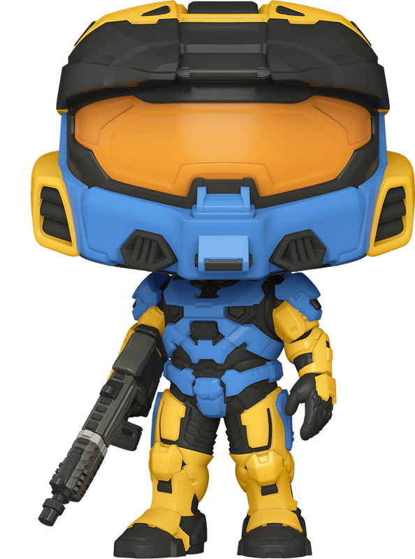 Funko Pop! Halo 15: Spartan Mark VII with VK78 Commando Vinyl Figure *See Note* (Blue)(New) - Funko