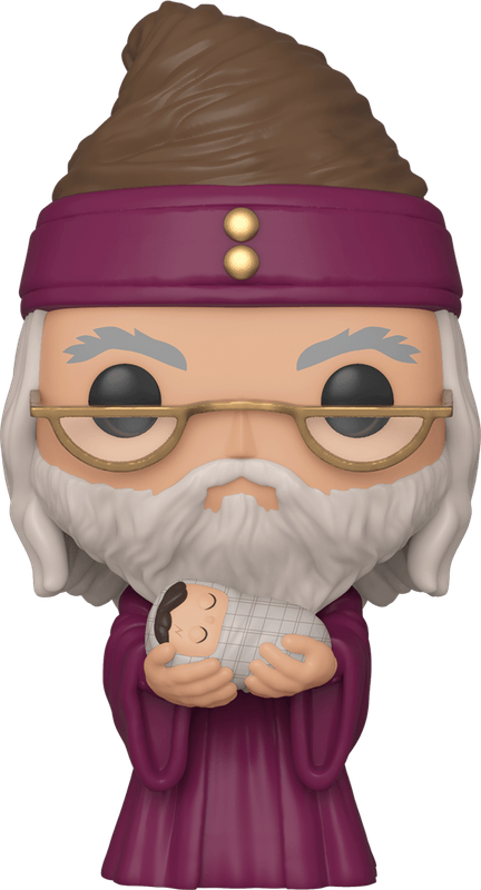 Funko Pop! Harry Potter 115 - Albus Dumbledore with Baby Harry Vinyl Figure (New) - Funko 440G