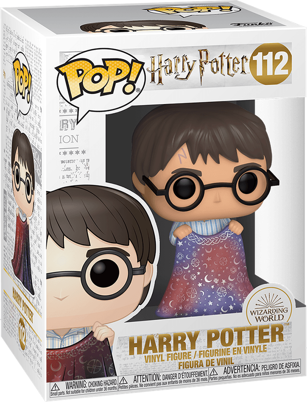 Funko Pop! Harry Potter 112 - Harry Potter with Invisibility Cloak Vinyl Figure (New) - Funko 440G