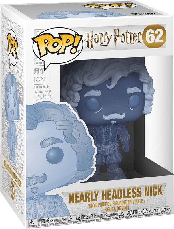 Funko Pop! Harry Potter 62 - Nearly Headless Nick Vinyl Figure (New) - Funko 300G