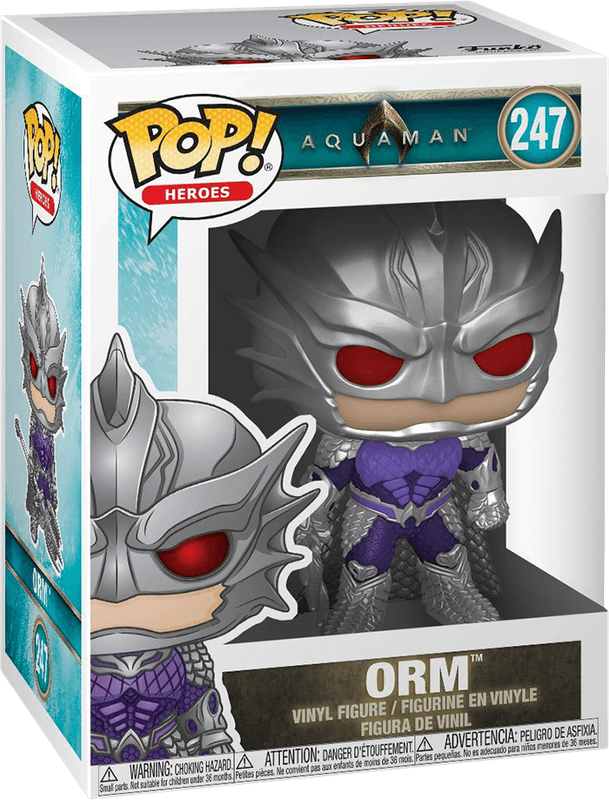 Funko Pop! Heroes 247: Aquaman - Orm Vinyl Figure *See Note* (New) - Funko 440G