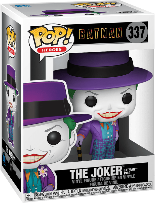 Funko Pop! Heroes 337: Batman - The Joker Vinyl Figure (Batman 1989)(New) - Funko 440G