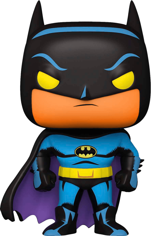 Funko Pop! Heroes 369: Black Light - Batman: The Animated Series - Batman Vinyl Figure (New) -