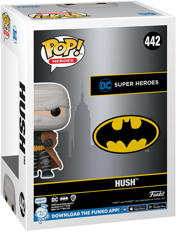 Funko Pop! Heroes 442: DC Justice League - Hush Vinyl Figure (New) - Funko 440G