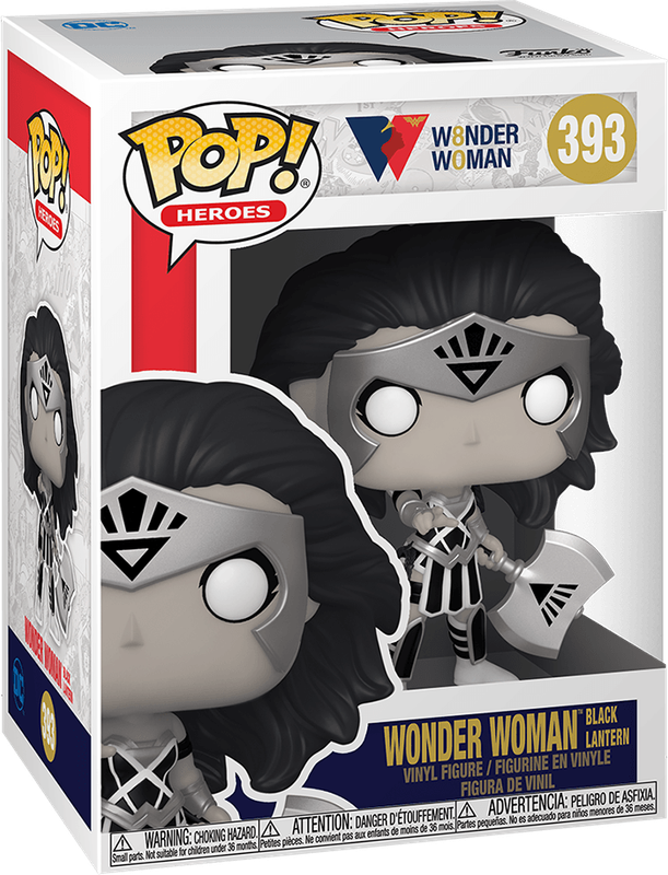 Funko Pop! Heroes 393: Wonder Woman - Wonder Woman Vinyl Figure (Black Lantern)(New) - Funko 440G