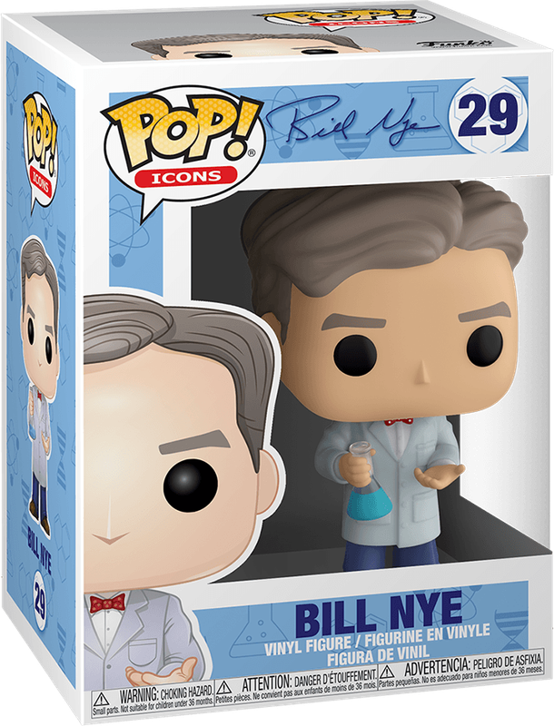 Funko Pop! Icons 29: Bill Nye Vinyl Figure (New) - Funko 440G
