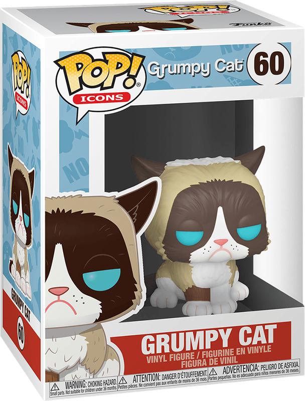 Funko Pop! Icons 60: Grumpy Cat Vinyl Figure (New) - Funko 440G